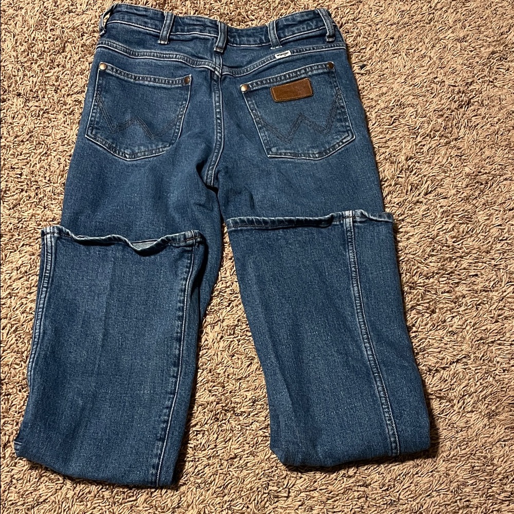 Wrangler Women's Straight Blue Jeans